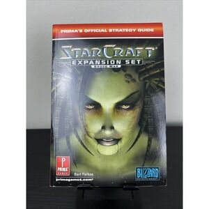 Prima's Official Star Craft Expansion Set Brood War Strategy Guide PC Book